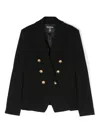 Balmain Black Viscose Blazer