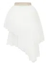Balmain Paris Kids Skirt In White