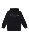 Balmain Logo-appliqué Cotton Hoodie