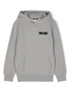 Balmain Logo-patch Cotton Hoodie