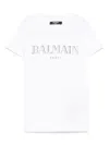 Balmain Paris Kids T-shirt In White