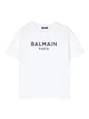 Balmain Logo-print T-shirt In White