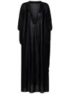 Balmain Paris Long Dress In Black