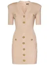 Balmain Knitted Mini Dress