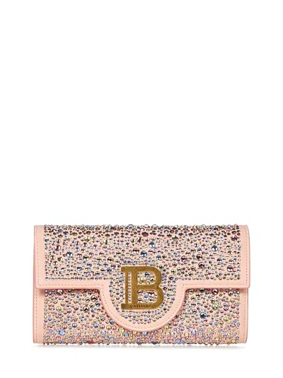 Balmain Paris Portafogli B-buzz  In Rosa