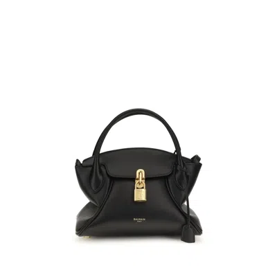 Balmain Paris Shoulder Bag In Black