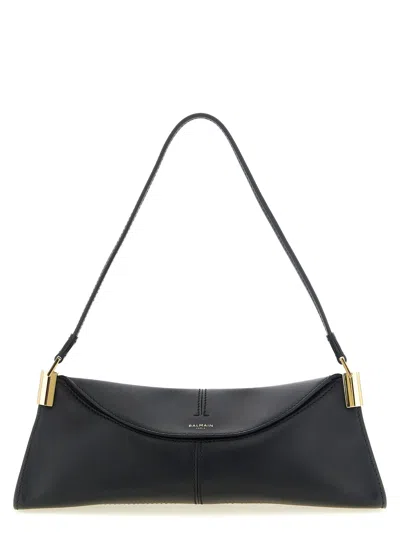 Balmain Paris Shoulder Bag In Black