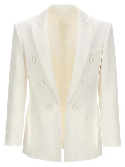 Balmain Paris Suit In White