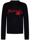 Balmain Suéter Cuello Redondo - Rojo