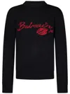 Balmain Suéter Cuello Redondo - Rojo In Black