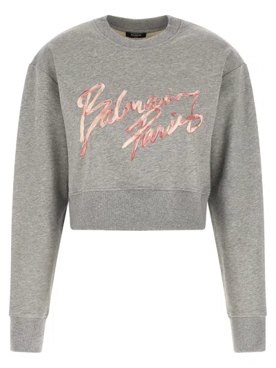 BALMAIN BALMAIN PARIS SWEATSHIRT