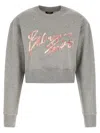 Balmain Paris Sweatshirt Gray In Multi