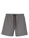 Balmain Printed Pb Labyrinth Swim Shorts