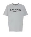 Balmain Paris T-shirt In Grey
