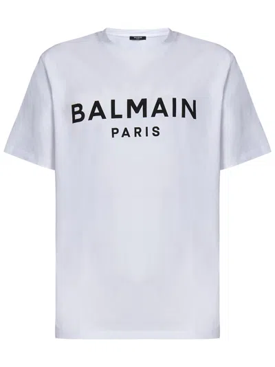 Balmain Paris T-shirt In White