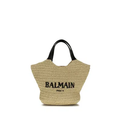 Balmain Paris Tote Bag  Beige