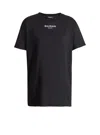Balmain Paris Embroidered T-shirt In Black
