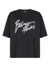 Balmain Paris T-shirt In Black