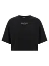 Balmain Paris T-shirt In Black