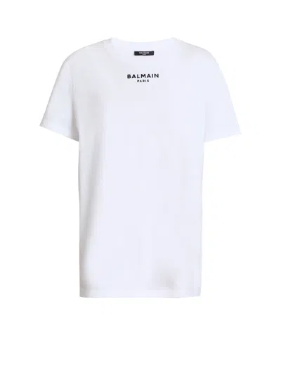 Balmain Paris Embroidered T-shirt In Animal Print