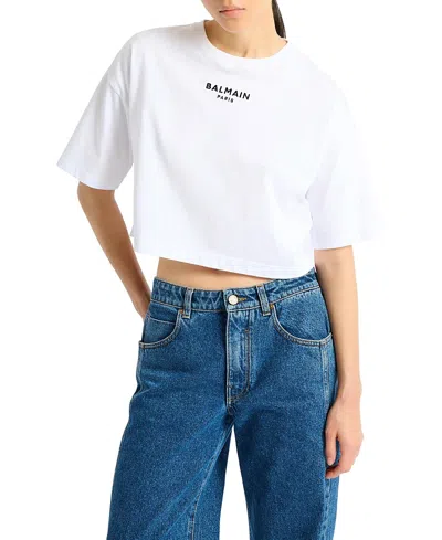 Balmain Paris T-shirt In White