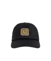 Balmain Pattern Hat In Black