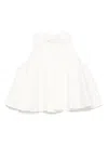 Balmain Patterned-jacquard Blouse In White