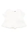 Balmain Patterned-jacquard T-shirt In White