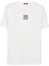 Balmain Pb Crew Neck T-shirt In White