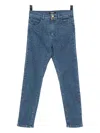 Balmain Pb Labyrinth Jeans In Blue