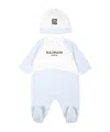 Balmain Pb Monogram Pyjama Set In White