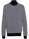 BALMAIN PB-MONOGRAM SWEATER