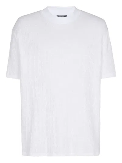 BALMAIN PB-MONOGRAM T-SHIRT
