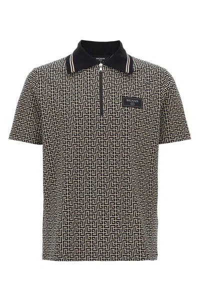 BALMAIN 'PB' POLO SHIRT