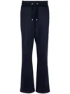Balmain Pb Signature-badge Track Pants In 蓝色