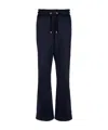 Balmain Pb Signature-badge Track Pants In Black