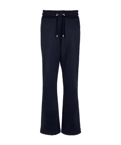 Balmain Pb Signature-badge Track Pants In Black