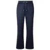 Balmain Pb Signature-badge Track Pants In Blue