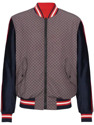 BALMAIN PB-MONOGRAM BOMBER JACKET