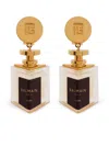 Balmain Pendant Earrings In Gold