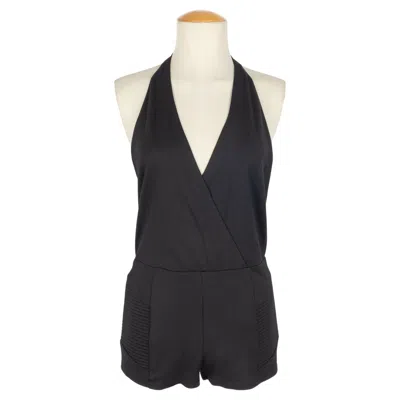 Pre-owned Balmain Pierre  Jumpsuit In Black