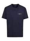 Balmain Short-sleeved T-shirt In Dark Blue