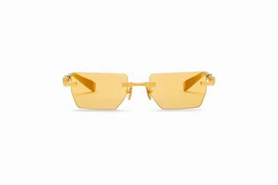 Balmain Men's Pierre Sunglasses In Gold
