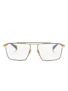Balmain Pilot-frame Glasses In 黑色