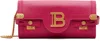 Balmain B Buzz 23 Chain Strap Clutch Bag In Pink