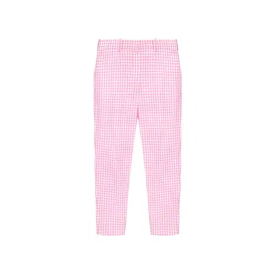 BALMAIN PINK COTTON JEANS & PANT