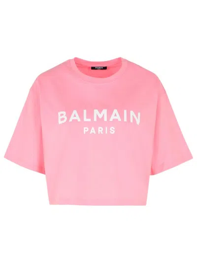 Balmain Pink Cotton Top