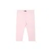 Balmain Pink Leggings For Baby Girl With Logo In Pink