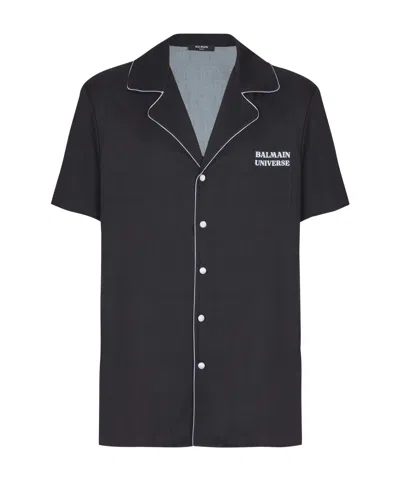BALMAIN BALMAIN 9 PLANETS PRINT PYJAMA SHIRT