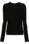 BALMAIN PLEATED BLOUSE